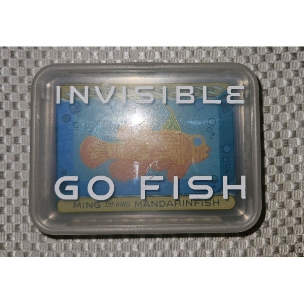 Invisible Go Fish Fun and Unique Card Game for Kids and Adults Fun Family Game